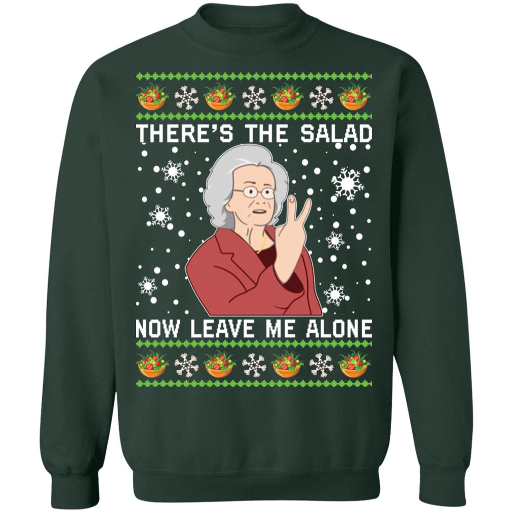 Margaret John there’s the salad now leave me alone Christmas Sweater - Holiday Gift product image 4