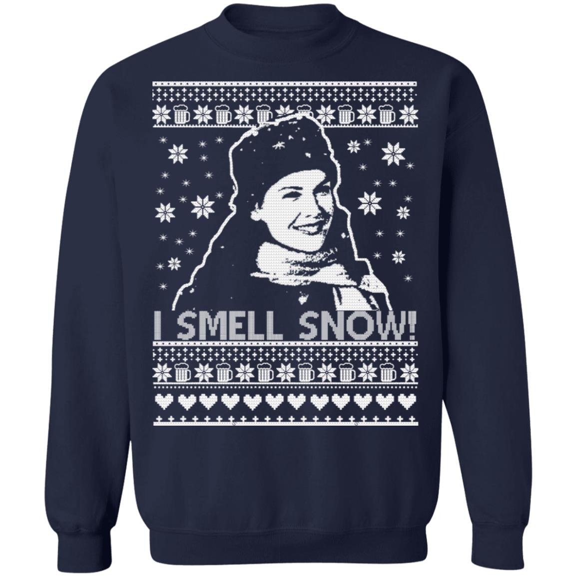 Lorelai Gilmore i smell snow Christmas Sweater - Holiday Gift product image 3