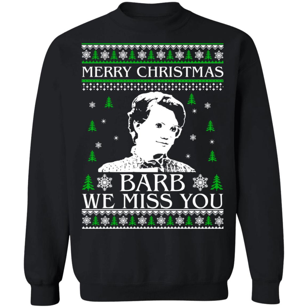 Merry Christmas Barb we miss you Christmas Sweater - Holiday Gift product image 2