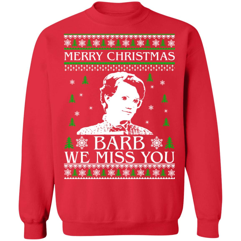 Merry Christmas Barb we miss you Christmas Sweater - Holiday Gift product image 4