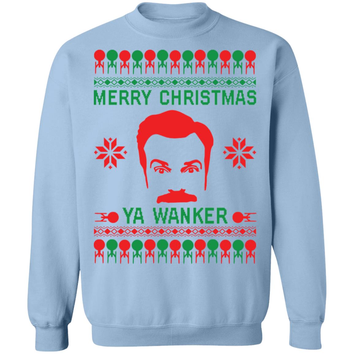 Ted Lasso Merry Christmas ya wanker Christmas Sweater - Holiday Gift product image 4