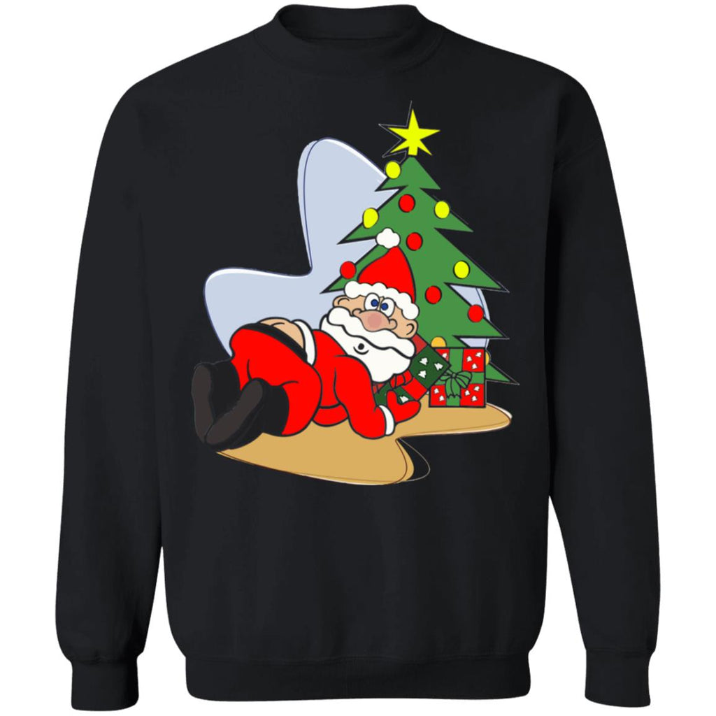 Santa Butt crack Christmas Sweater - Holiday Gift product image 2