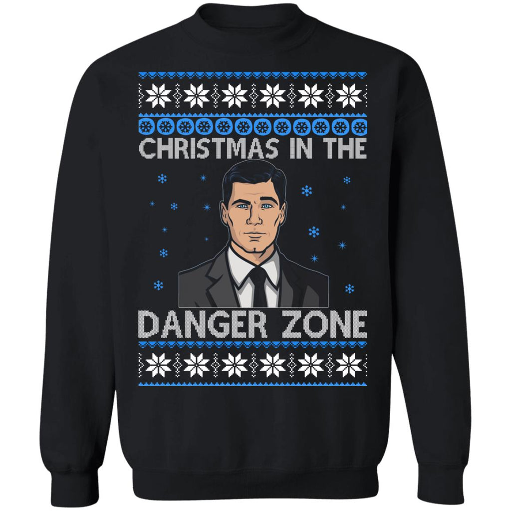 Archer Christmas in the danger zone Christmas Sweater - Holiday Gift product image