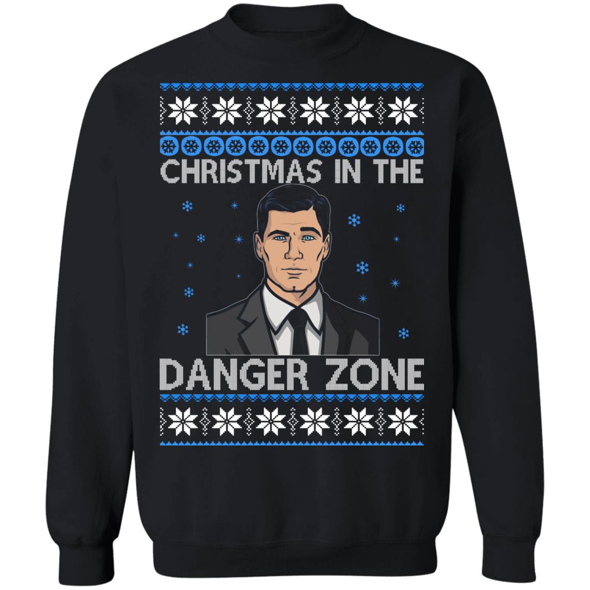 Archer Christmas in the danger zone Christmas Sweater - Holiday Gift product image