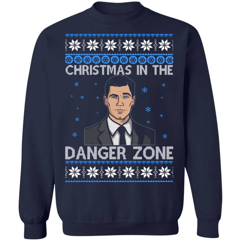 Archer Christmas in the danger zone Christmas Sweater - Holiday Gift product image 4