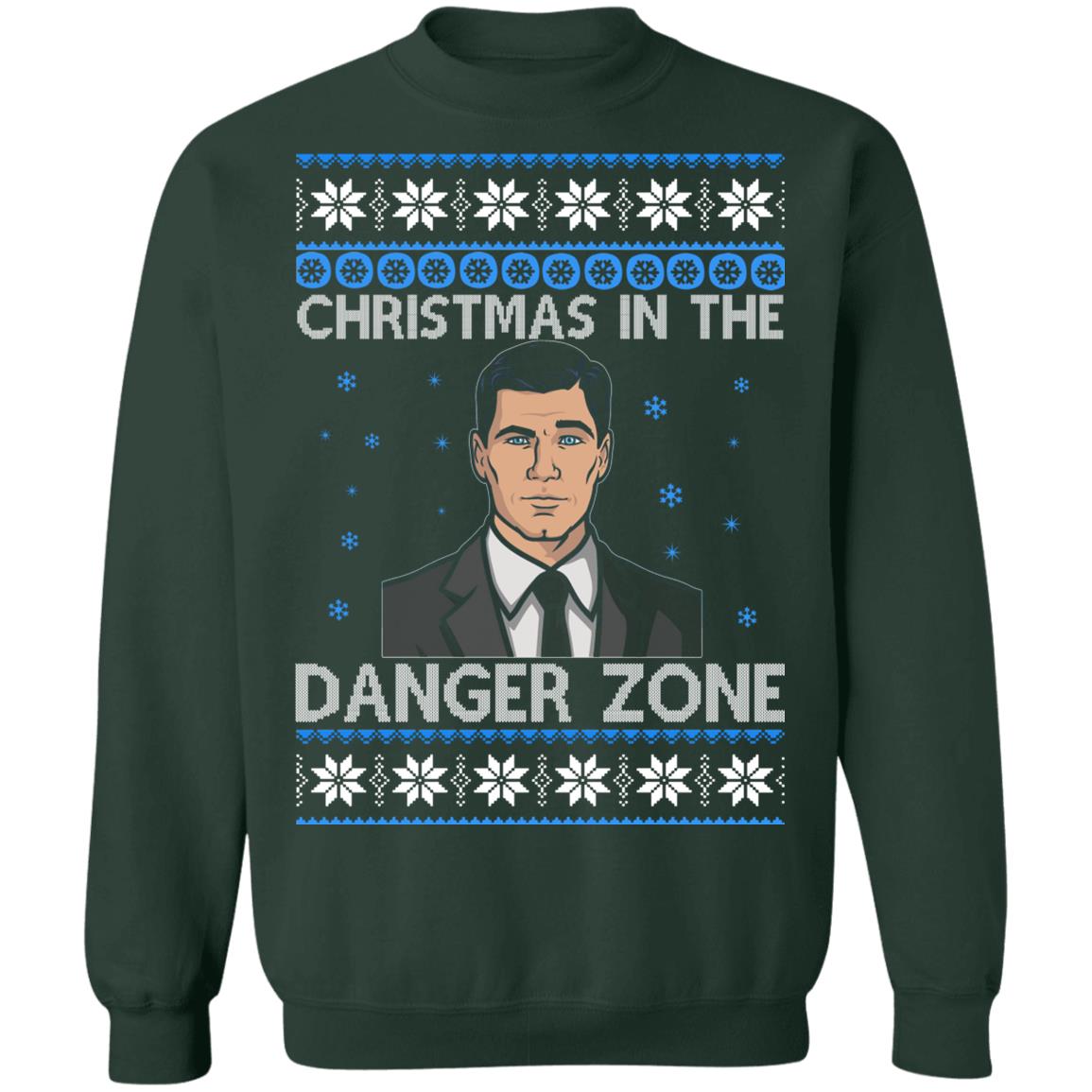 Archer Christmas in the danger zone Christmas Sweater - Holiday Gift product image 3