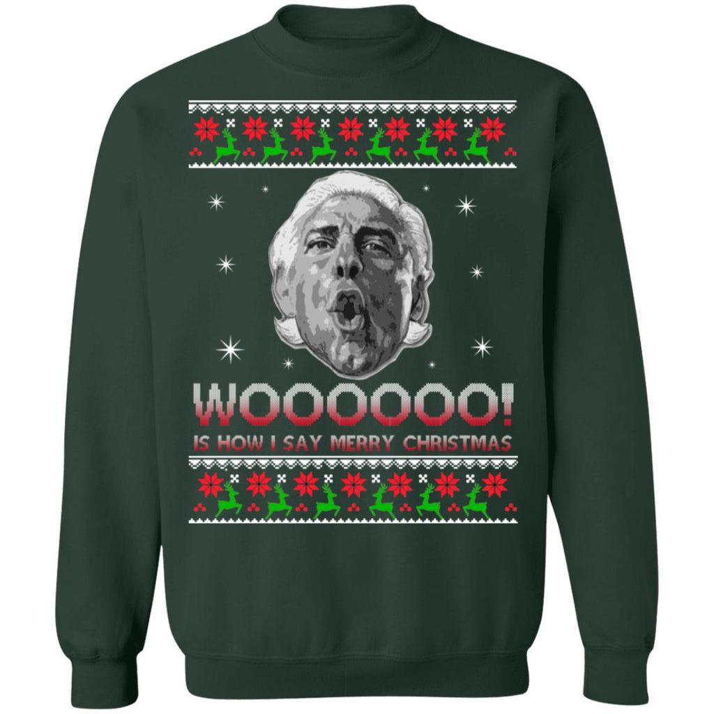 Ric Flair woo Christmas Sweater - Holiday Gift product image 4