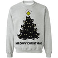 Meowy Christmas tree Christmas Sweater - Holiday Gift product image 2