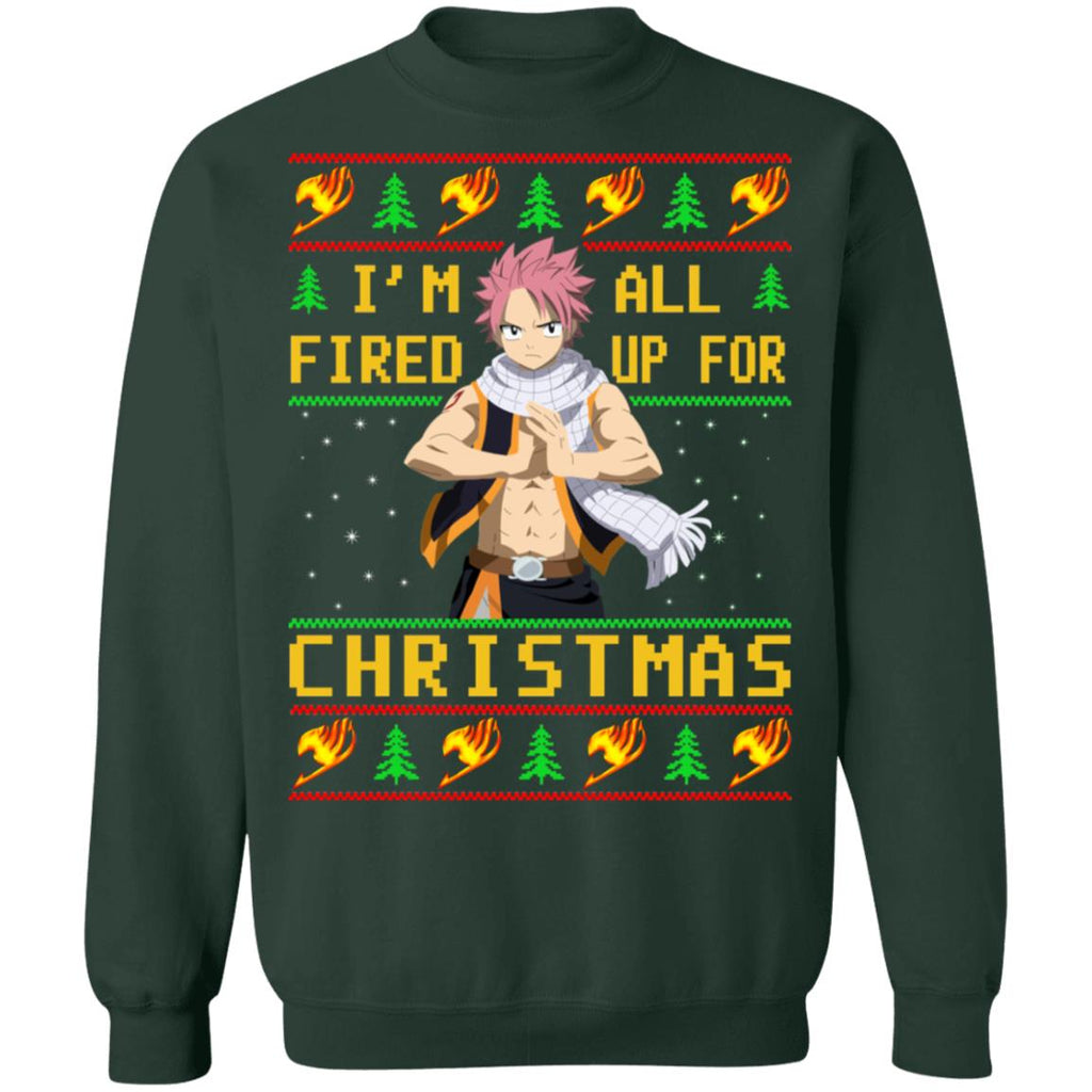 Natsu i’m all fired up for Christmas Sweater - Holiday Gift product image 4