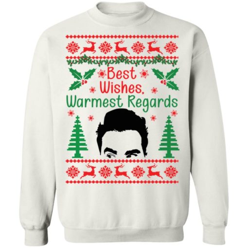 David Rose wishes Warmest Regards Christmas Sweater - Holiday Gift product image 3