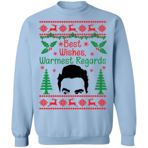 David Rose wishes Warmest Regards Christmas Sweater - Holiday Gift product image 4