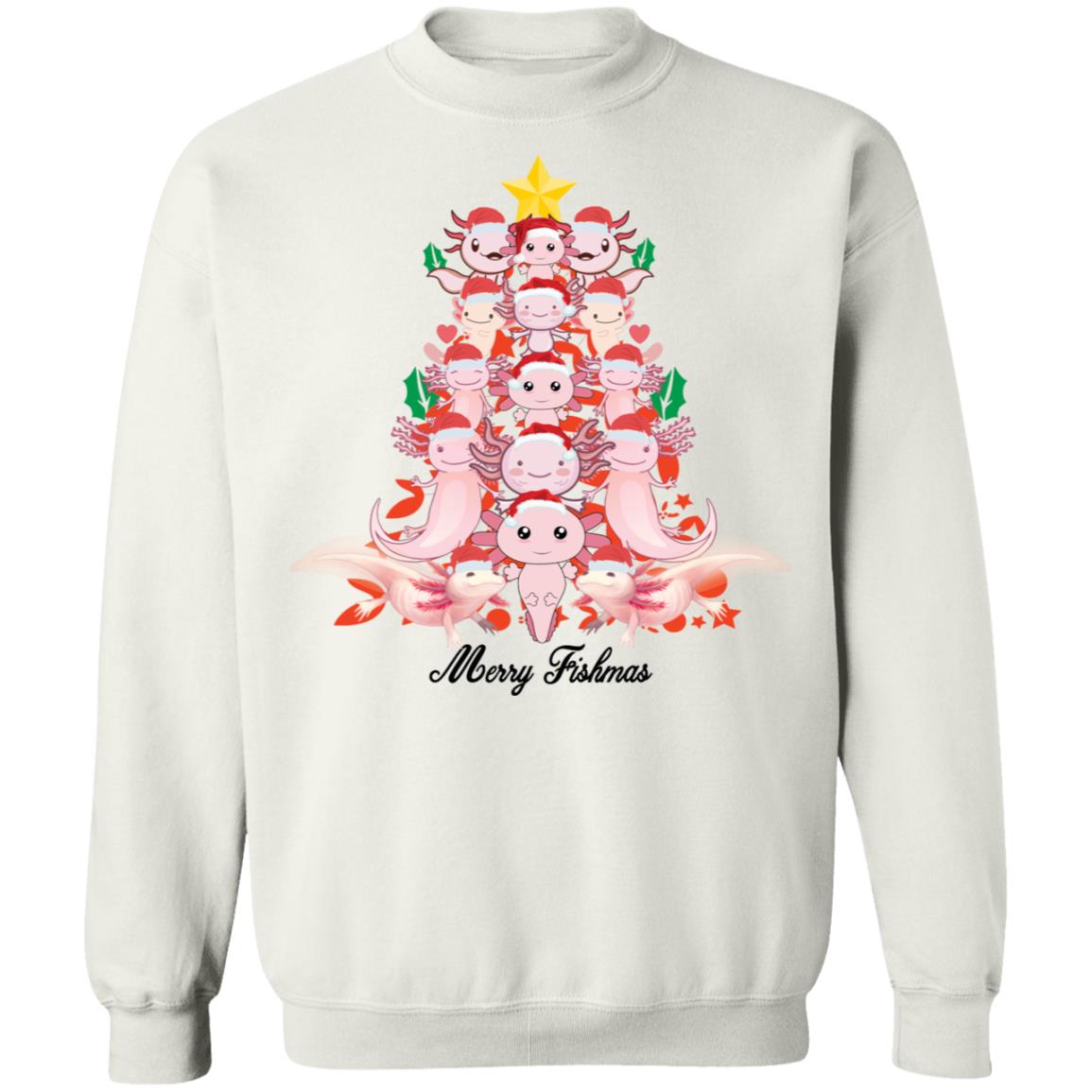 Axolotl Christmas Tree Christmas Sweater - Holiday Gift product image 2