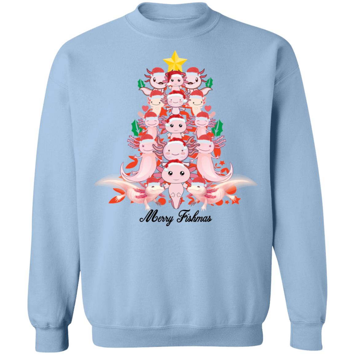 Axolotl Christmas Tree Christmas Sweater - Holiday Gift product image 3
