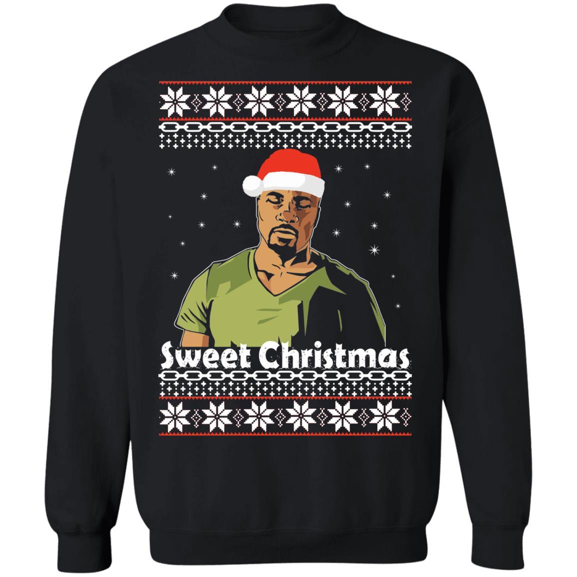 Luke Cage Sweet Christmas Sweater - Holiday Gift product image 2