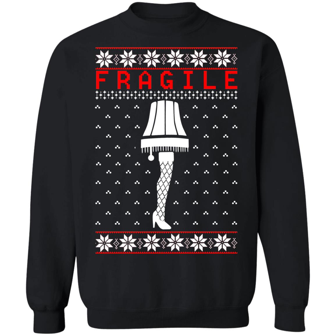The leg lamp fragile Christmas Sweater - Holiday Gift product image 2