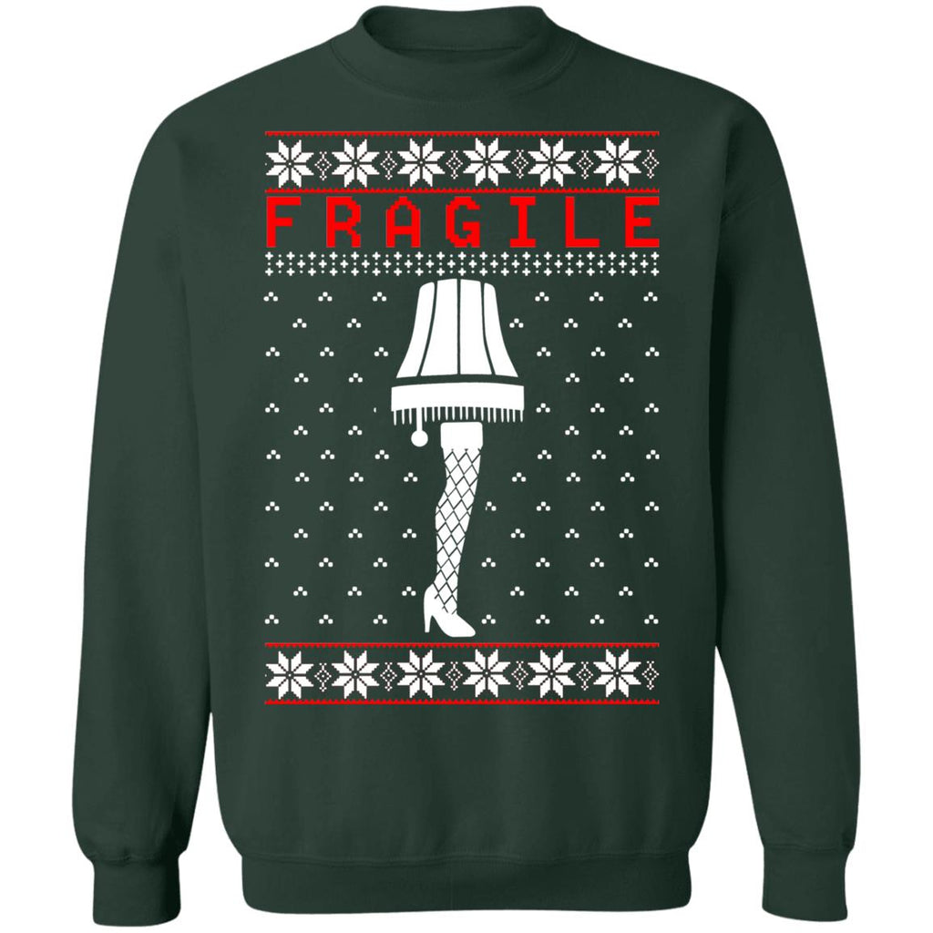 The leg lamp fragile Christmas Sweater - Holiday Gift product image 4