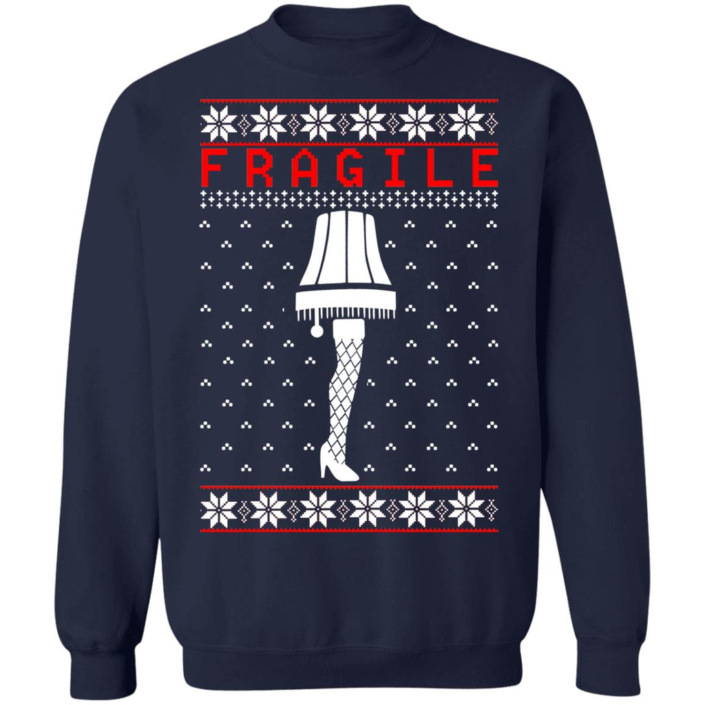 The leg lamp fragile Christmas Sweater - Holiday Gift product image 3