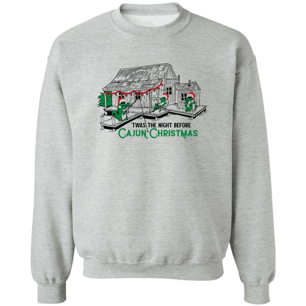 Crocodile twas the night before cajun Christmas Sweater - Holiday Gift product image 2