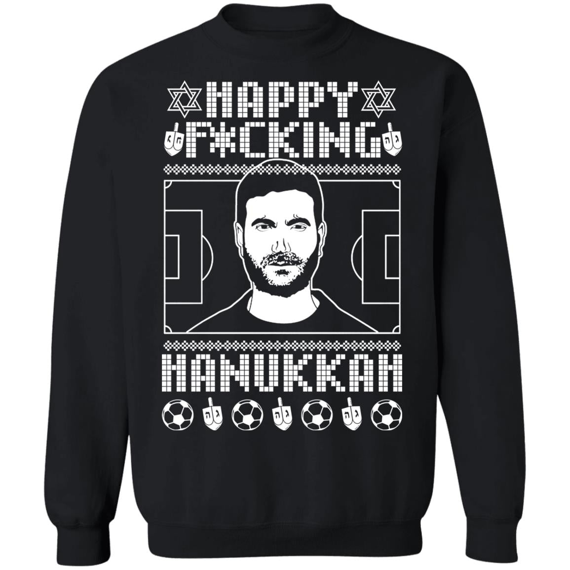 Roy Kent happy f*cking hanukkah Christmas Sweater - Holiday Gift product image 2