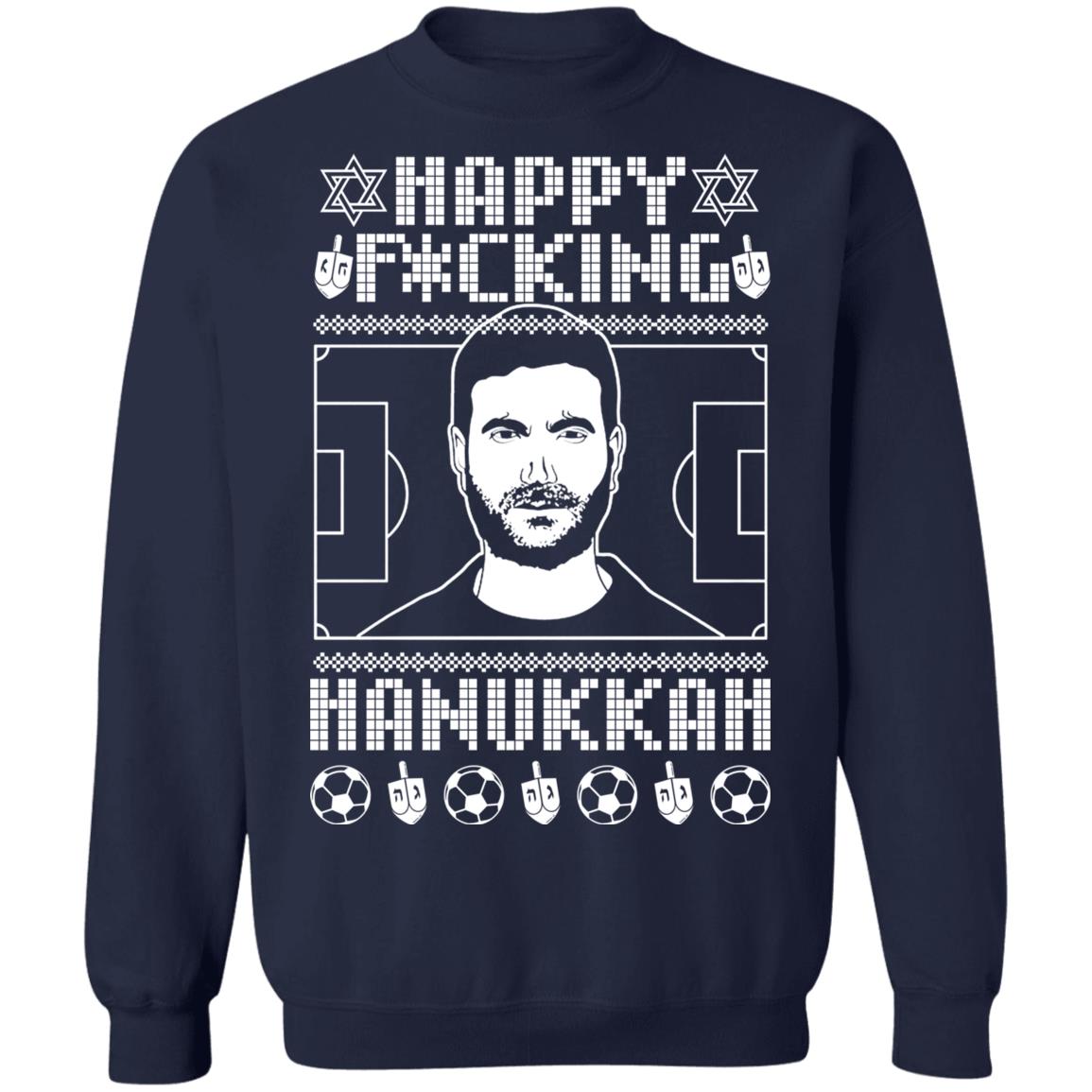 Roy Kent happy f*cking hanukkah Christmas Sweater - Holiday Gift product image 3