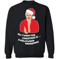 Paul Hollywood all i want for Christmas is a hollywood handshake Christmas Sweater - Holiday Gift product image 2
