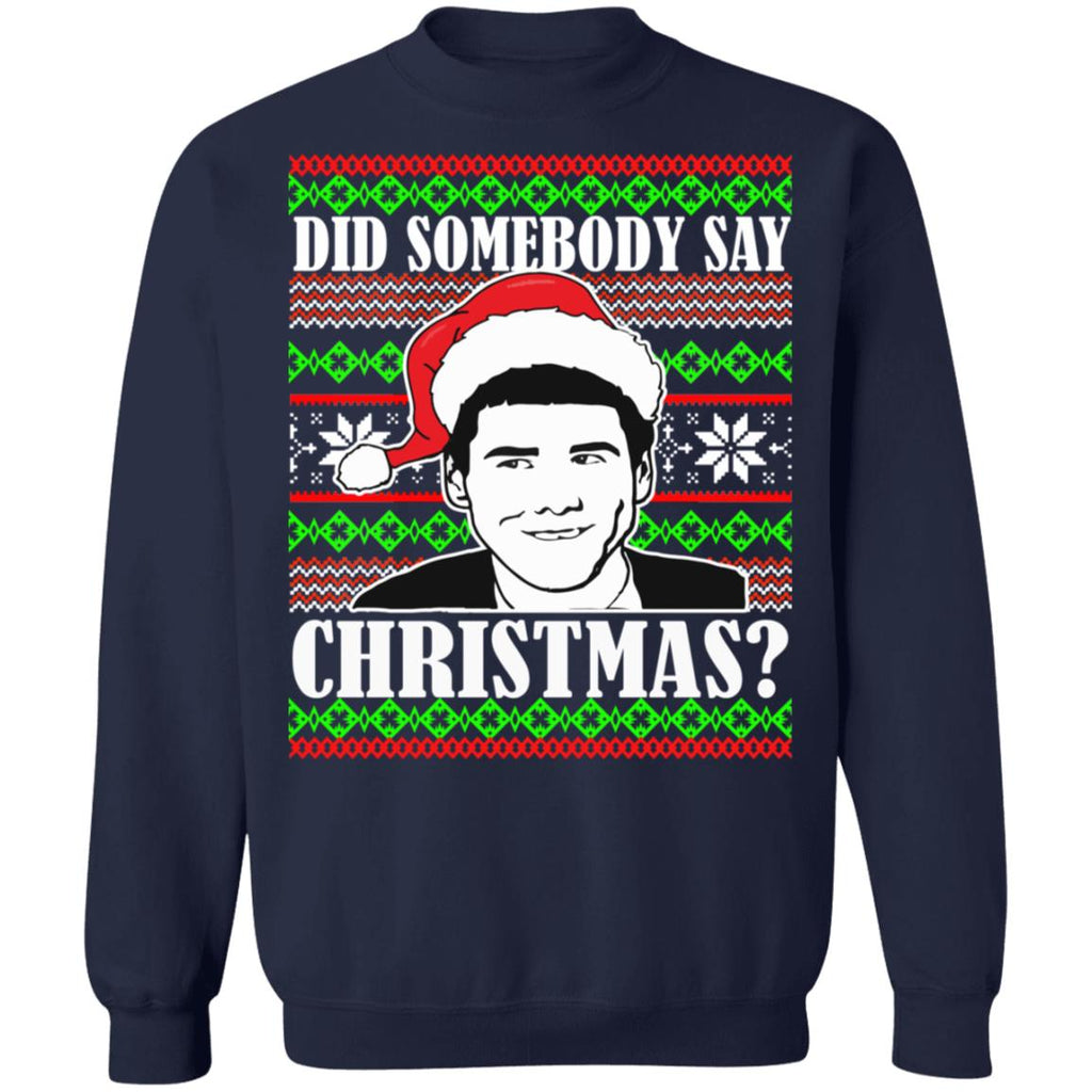 Jim Carrey did somebody say Christmas Sweater - Holiday Gift product image 3