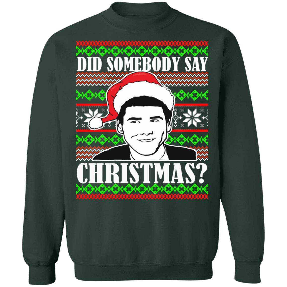 Jim Carrey did somebody say Christmas Sweater - Holiday Gift product image 4