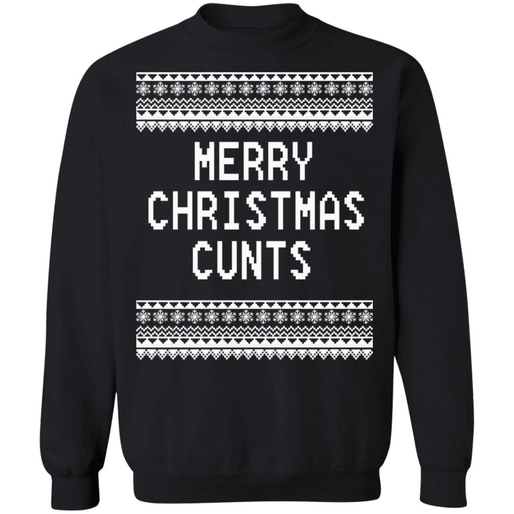 Merry Christmas C*nts Christmas Sweater - Holiday Gift product image 2