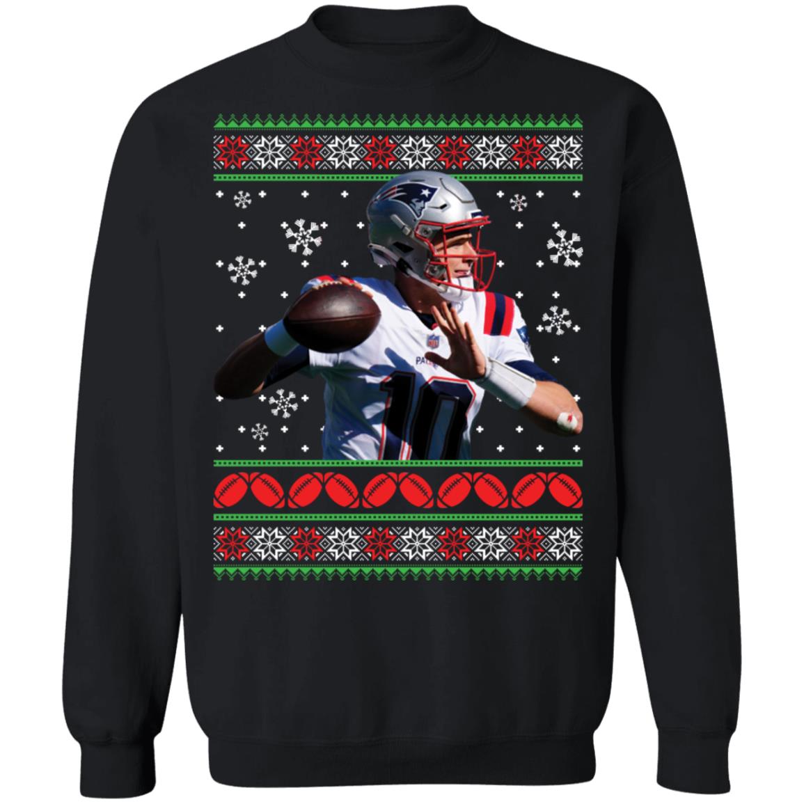 Mac Jones Christmas Sweater - Holiday Gift product image 2