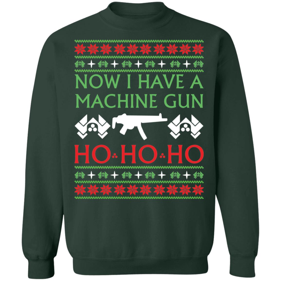 Now i have a machine gun ho ho ho Christmas Sweater - Holiday Gift product image 4