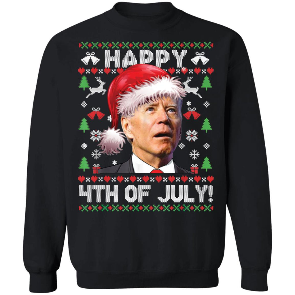 J*e B*den Happy 4th of July Christmas Sweater - Holiday Gift product image 2
