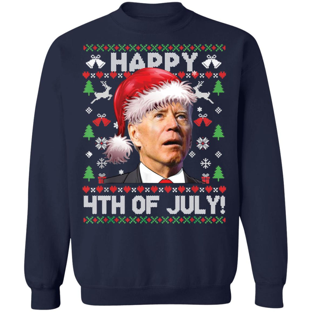 J*e B*den Happy 4th of July Christmas Sweater - Holiday Gift product image 3