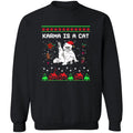 Karma is a cat Christmas Sweater - Holiday Gift product image 2