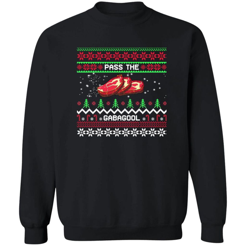 Pass the Gabagool Tacky Ugly Christmas Sweater - Holiday Gift product image 2