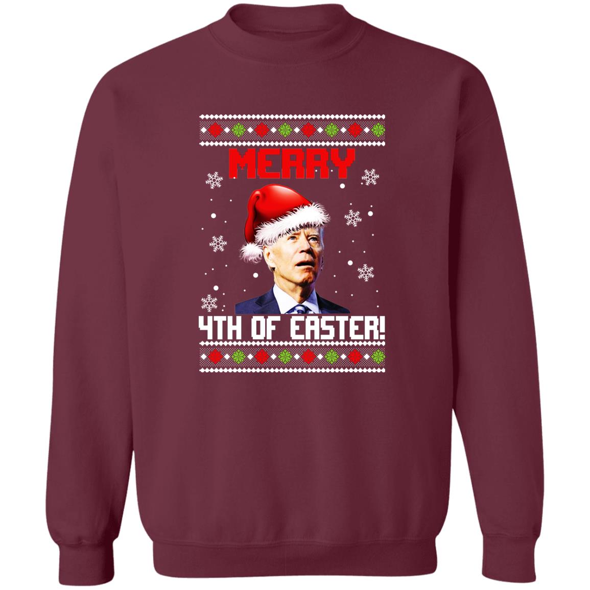 Merry 4th Of Easter Christmas Sweater - Holiday Gift product image 4