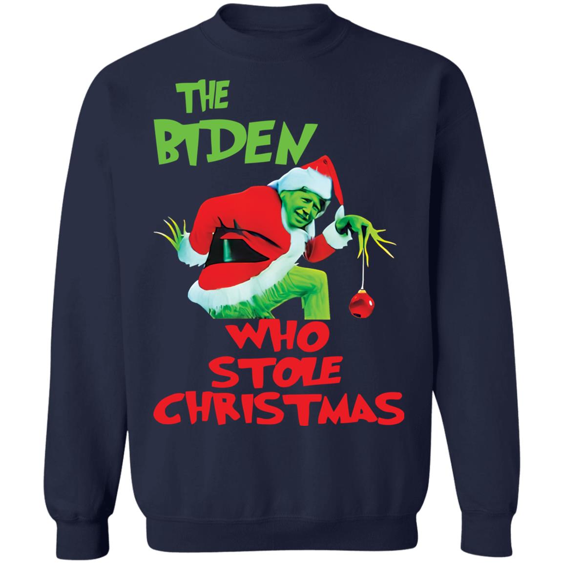 The B*den who stole Christmas Sweater - Holiday Gift product image 3