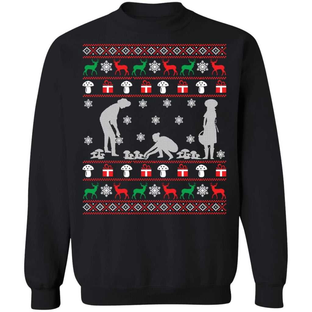 Mushroom Christmas Sweater - Holiday Gift product image 2
