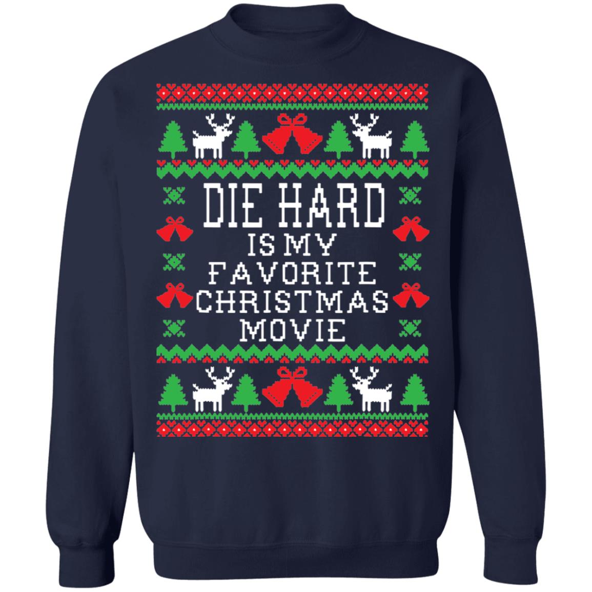 Die hard is my favorite Christmas movie Christmas Sweater - Holiday Gift product image 4