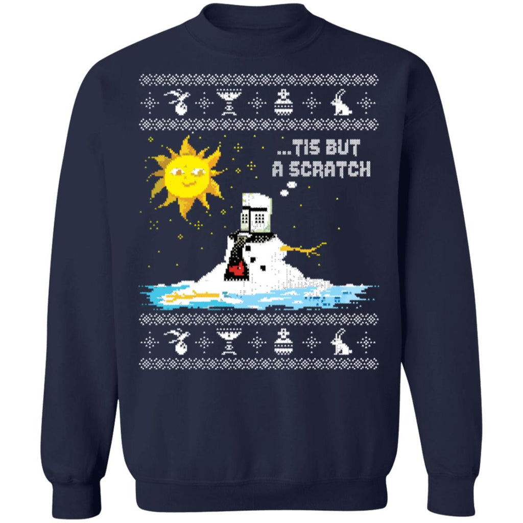 Tis but a scratch Christmas Sweater - Holiday Gift product image 3