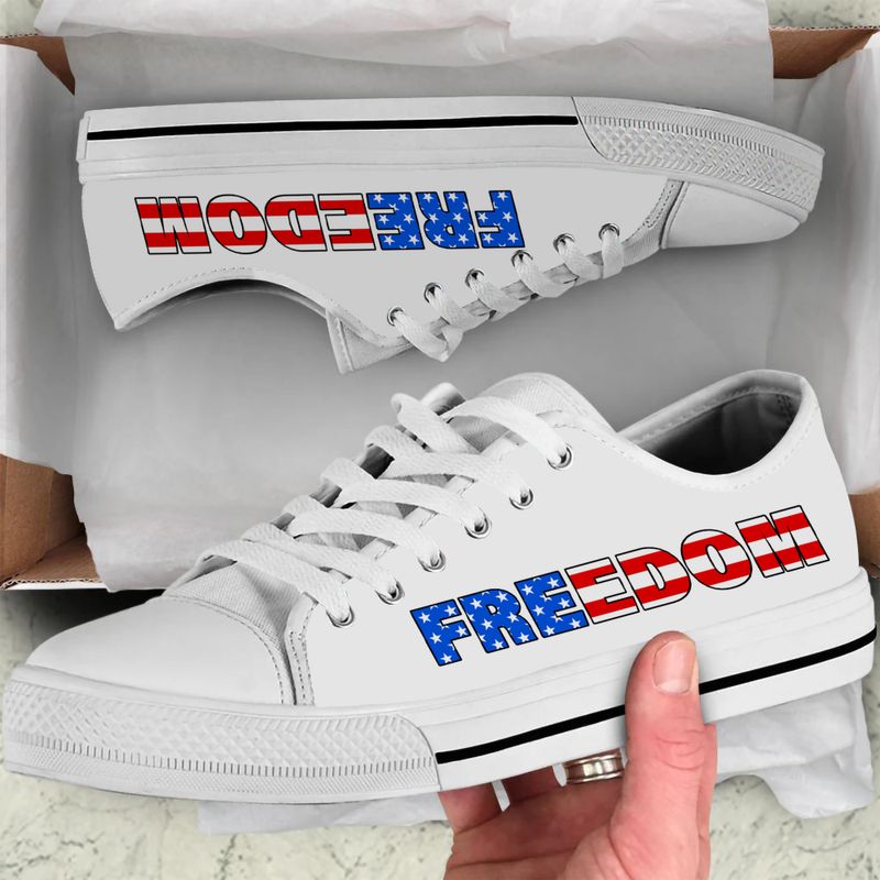 Freedom Charlie Low Top Canvas Shoe - Adult & Kids T-Shirts, Sweatshirts & Hoodies apparel design preview 1