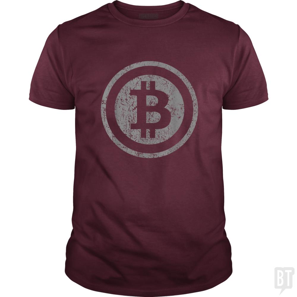 Vintage Bitcoin - Adult & Kids T-Shirts, Sweatshirts & Hoodies apparel design preview 1