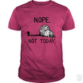 Nope Not Today Cat - Adult & Kids T-Shirts, Sweatshirts & Hoodies apparel design preview 1