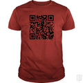 Rickroll QR Code - Adult & Kids T-Shirts, Sweatshirts & Hoodies apparel design preview 1