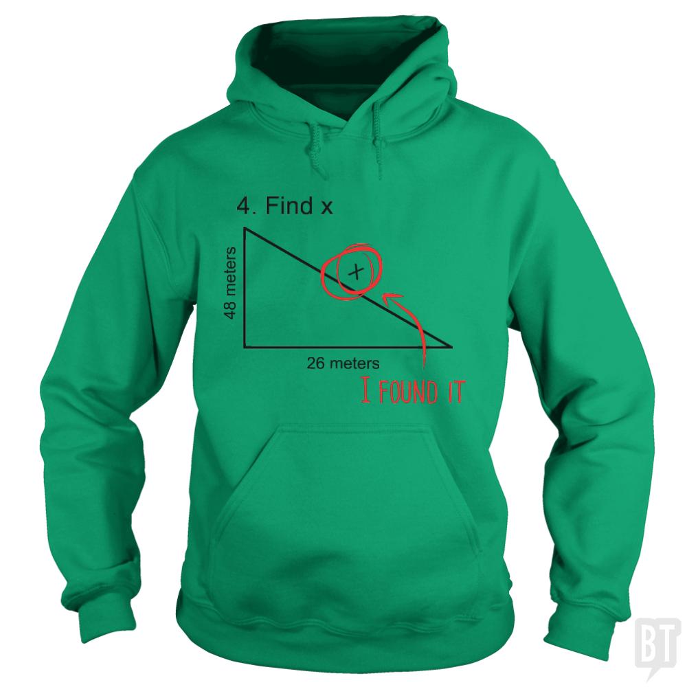 Find X - Adult & Kids T-Shirts, Sweatshirts & Hoodies apparel design preview 1