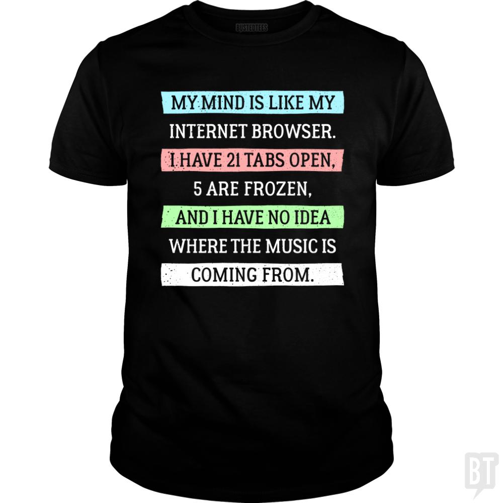 My Mind - Adult & Kids T-Shirts, Sweatshirts & Hoodies apparel design preview 1