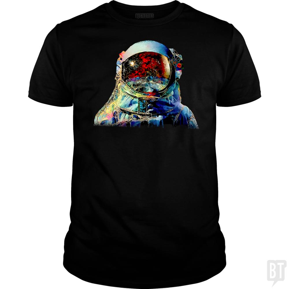 Spaceman Strange New World - Adult & Kids T-Shirts, Sweatshirts & Hoodies apparel design preview 1