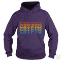 Vintage Cool Crypto - Adult & Kids T-Shirts, Sweatshirts & Hoodies apparel design preview 1