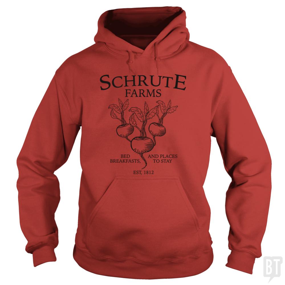 Schrute Farms - Adult & Kids T-Shirts, Sweatshirts & Hoodies apparel design preview 1