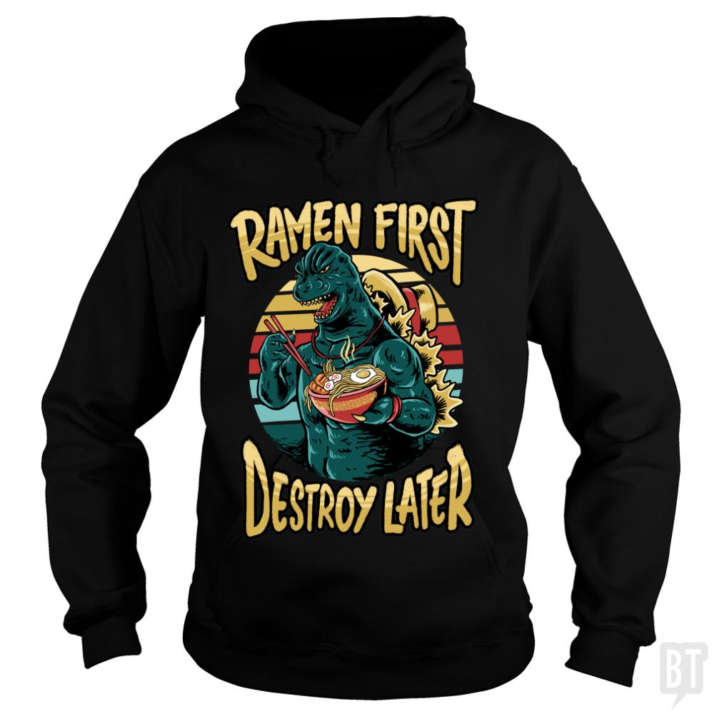 Ramenzilla - Adult & Kids T-Shirts, Sweatshirts & Hoodies apparel design preview 1