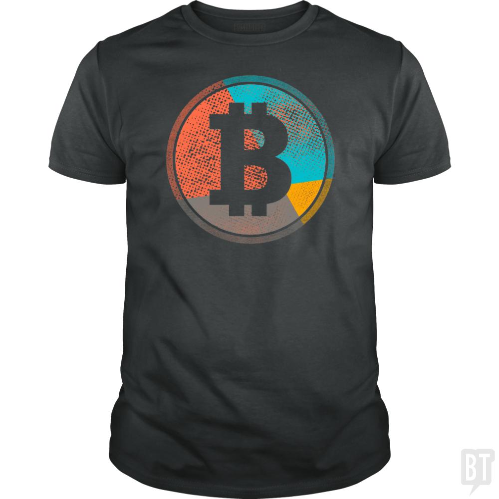 Bitcoin Pop Art - Adult & Kids T-Shirts, Sweatshirts & Hoodies apparel design preview 1